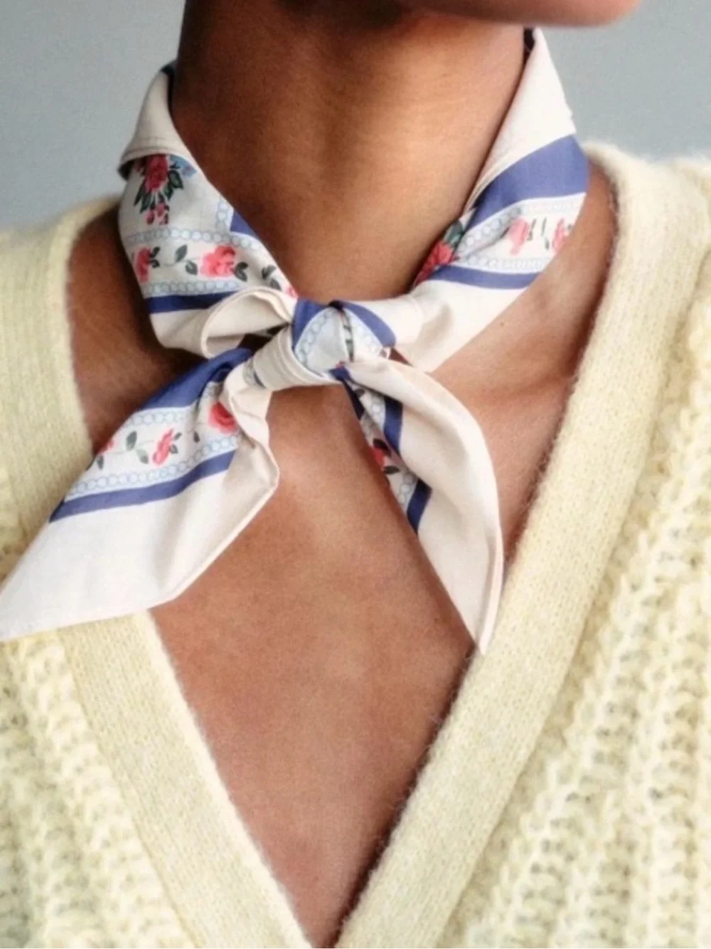 Sezane Gaston Scarf - Floral